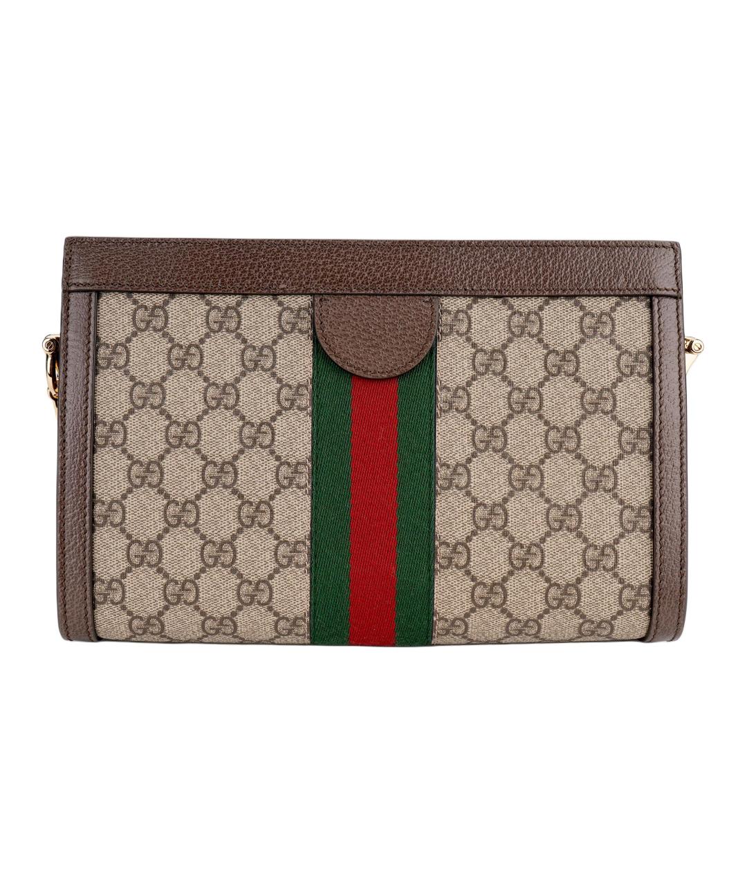 GUCCI Коричневая сумка через плечо, фото 3