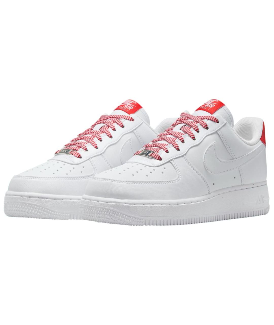 NIKE Белые кожаные кроссовки, фото 4