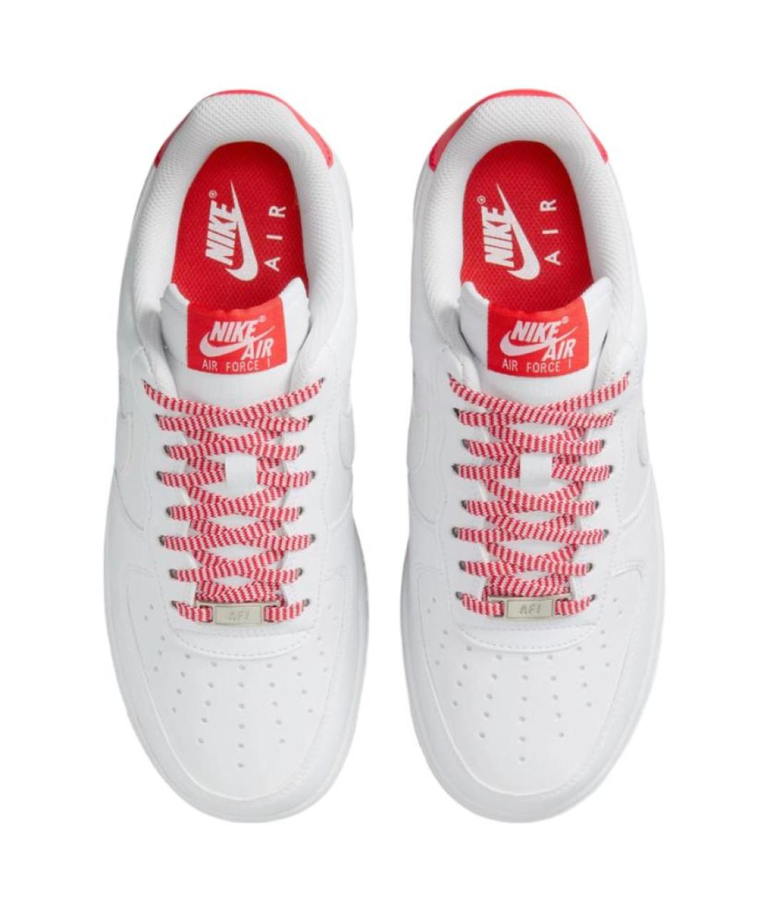 NIKE Белые кожаные кроссовки, фото 5