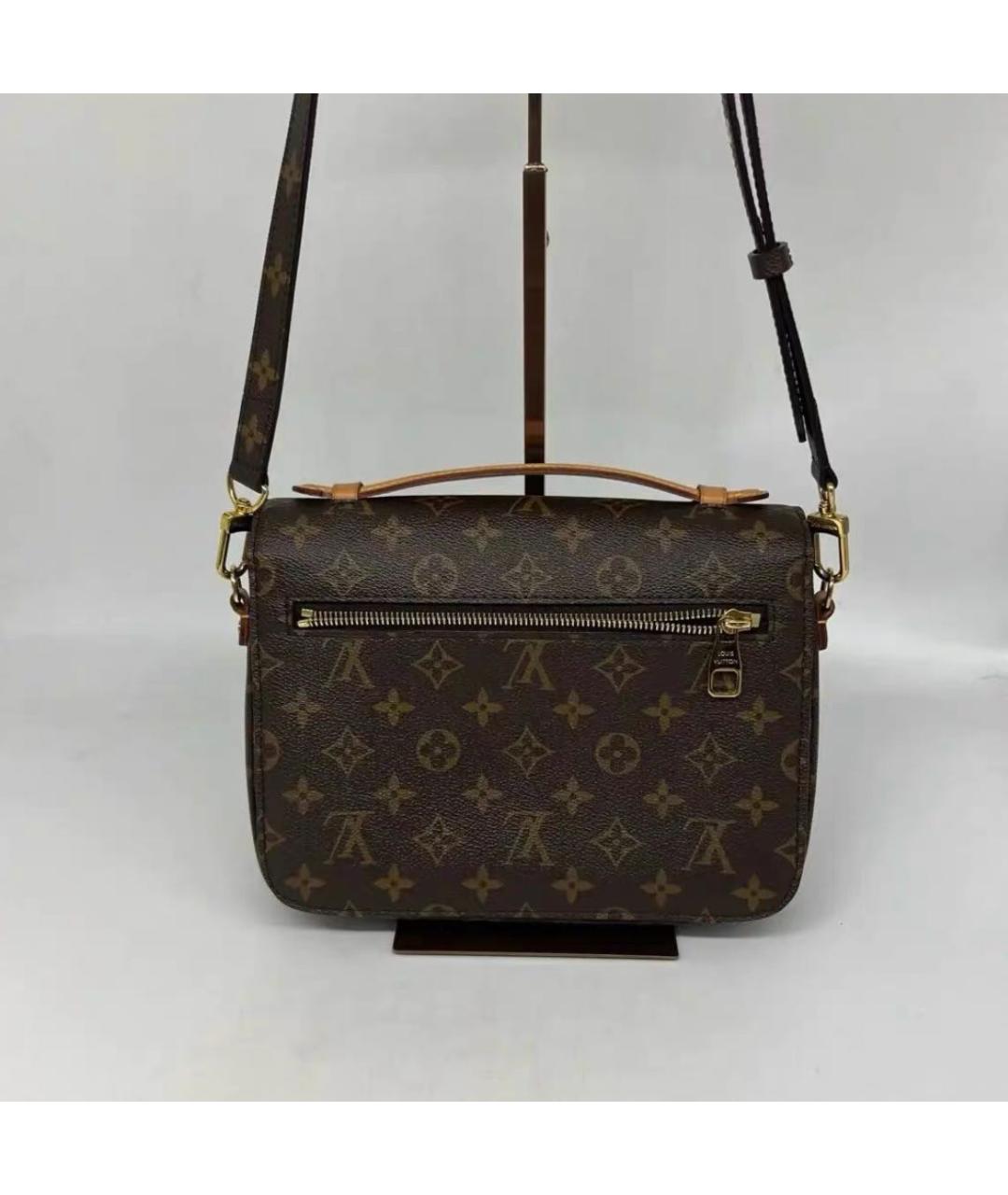 LOUIS VUITTON Коричневая сумка через плечо, фото 3