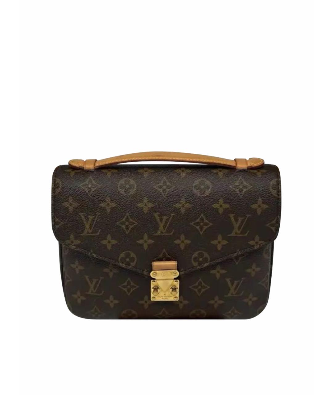 LOUIS VUITTON Коричневая сумка через плечо, фото 1