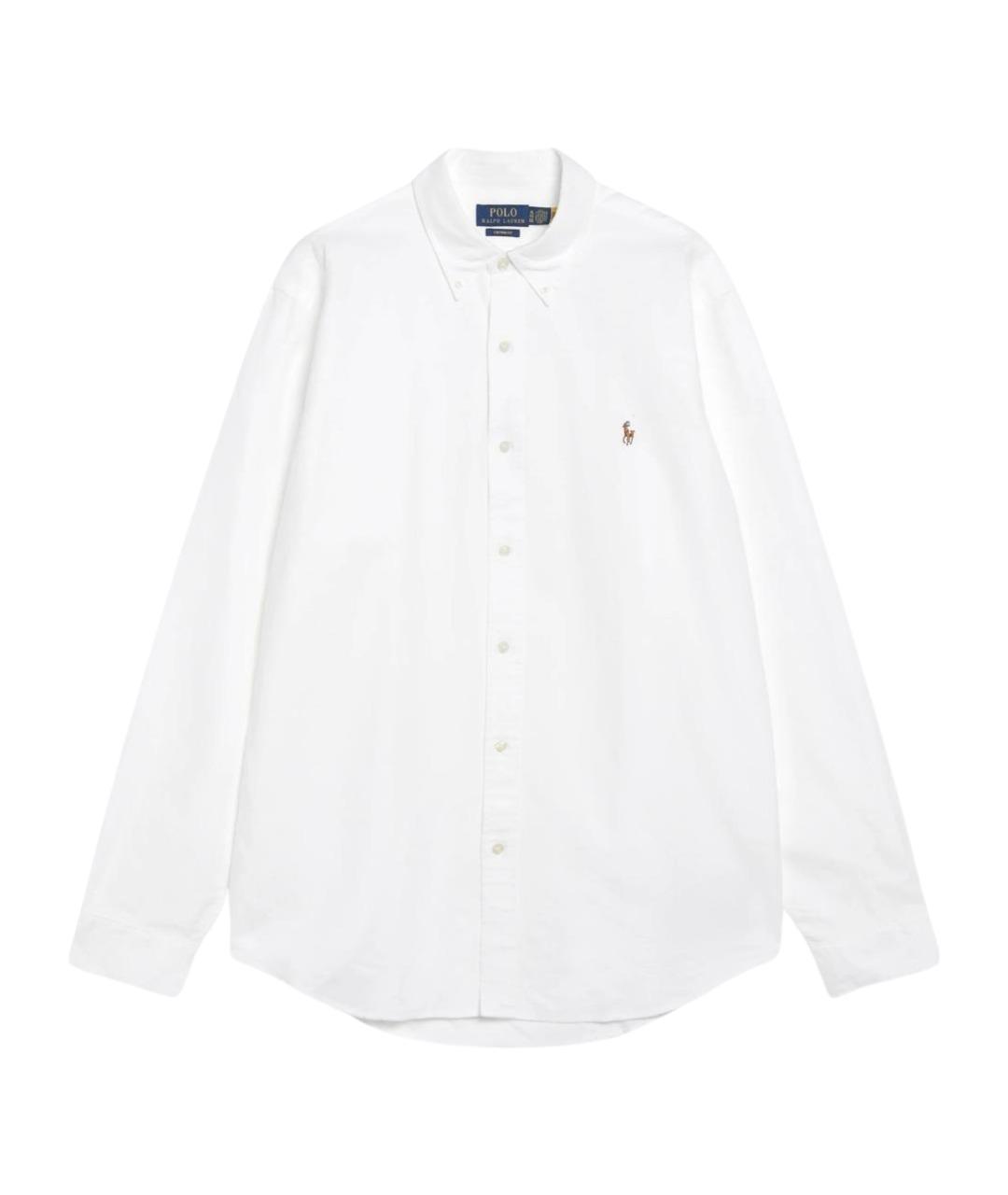 POLO RALPH LAUREN Белая хлопковая кэжуал рубашка, фото 1