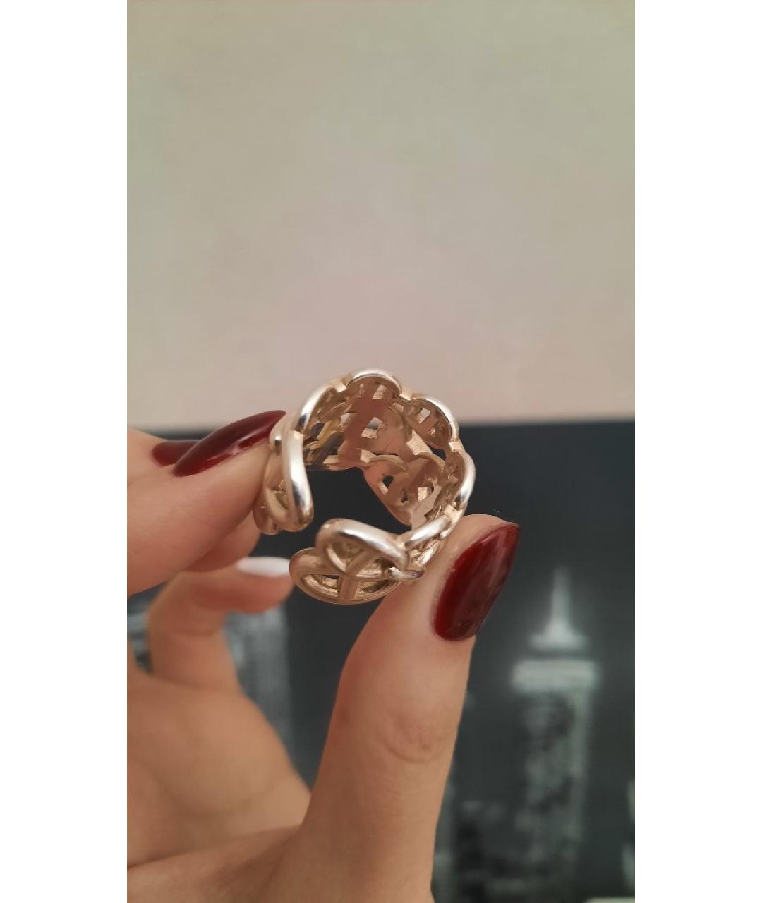 HERMES Серебряное серебряное кольцо, фото 4