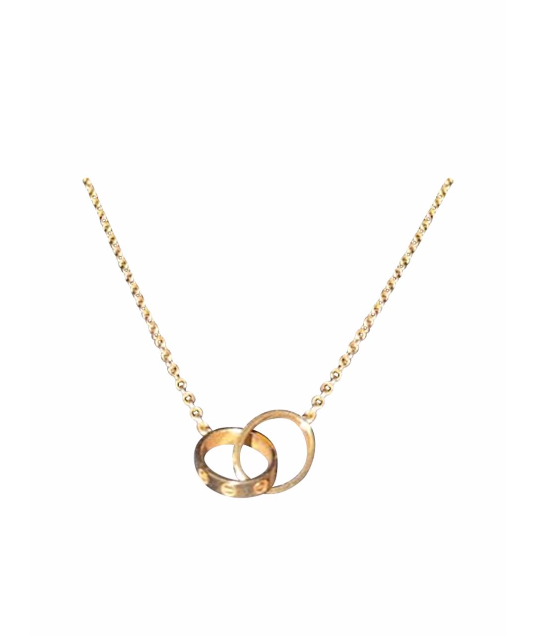 CARTIER Золотая подвеска из желтого золота, фото 1