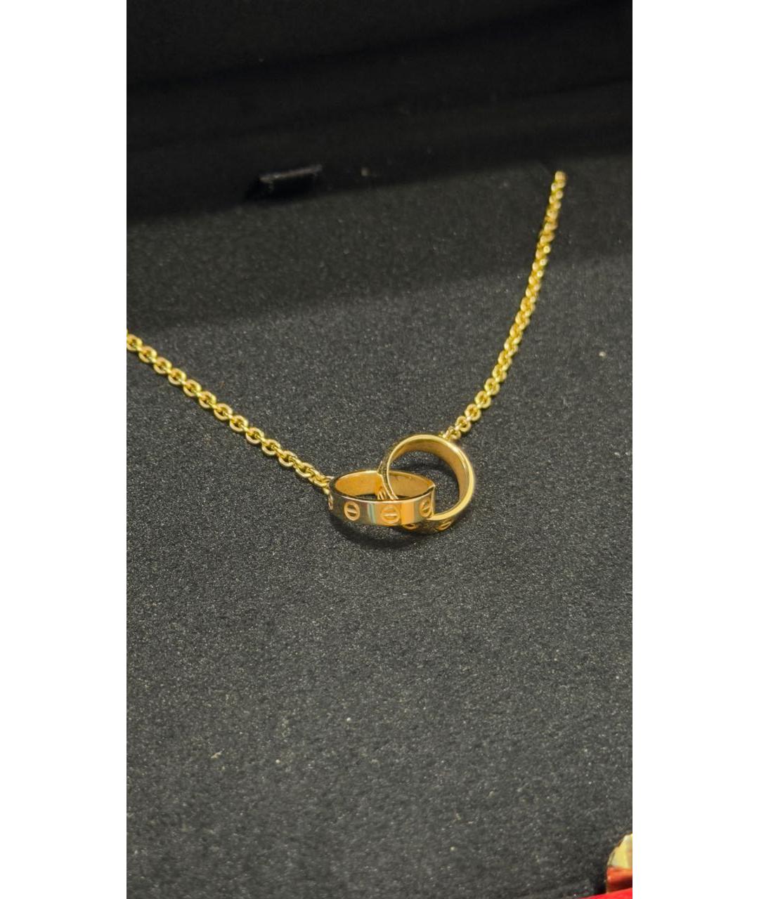 CARTIER Золотая подвеска из желтого золота, фото 2
