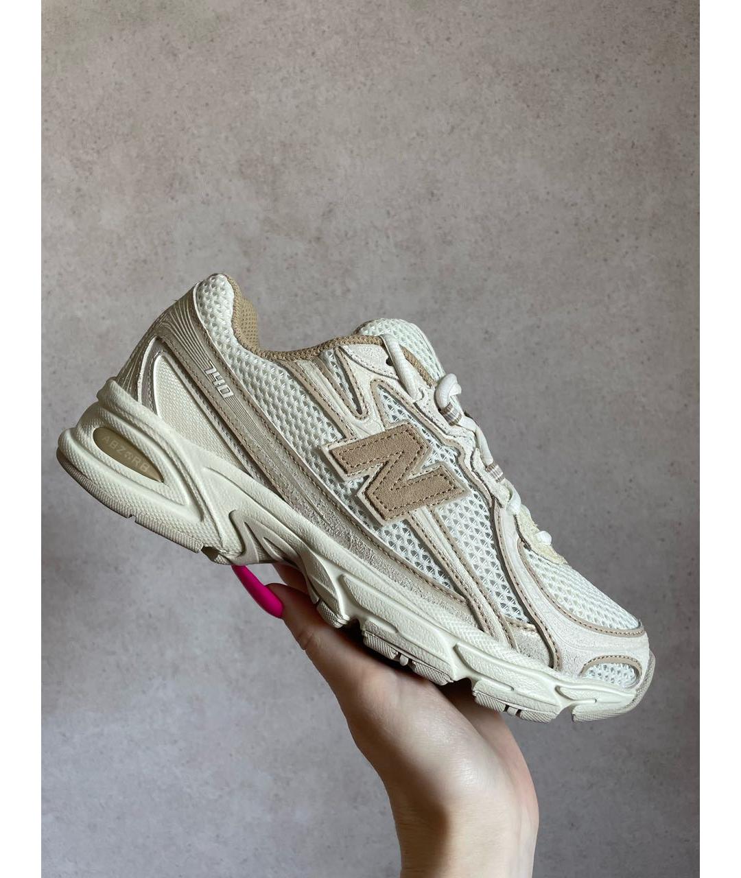 NEW BALANCE Бежевые текстильные кроссовки, фото 9
