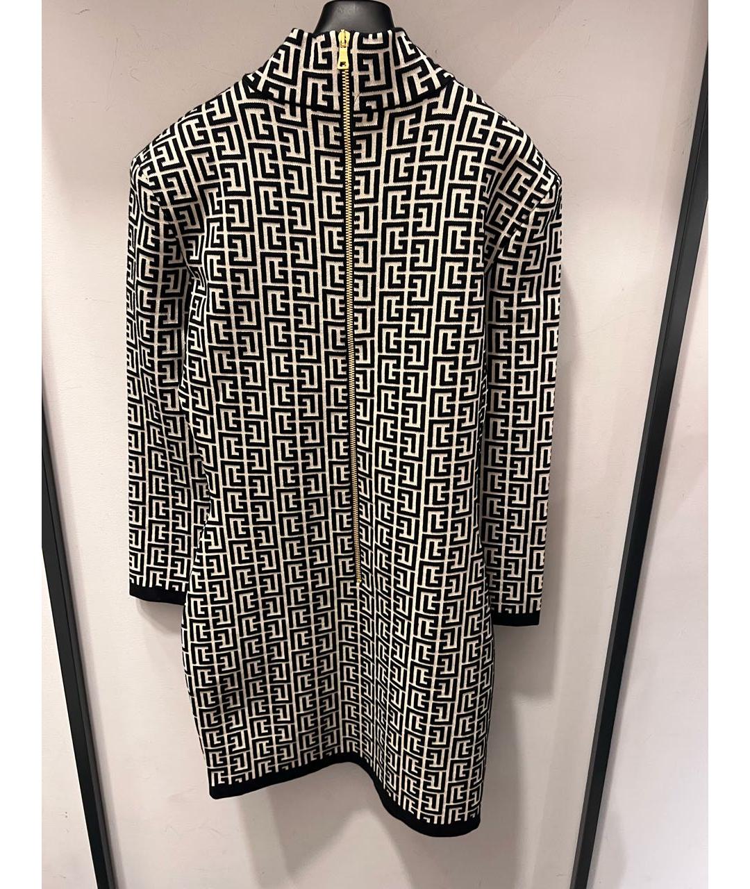 BALMAIN Черное коктейльное платье, фото 2