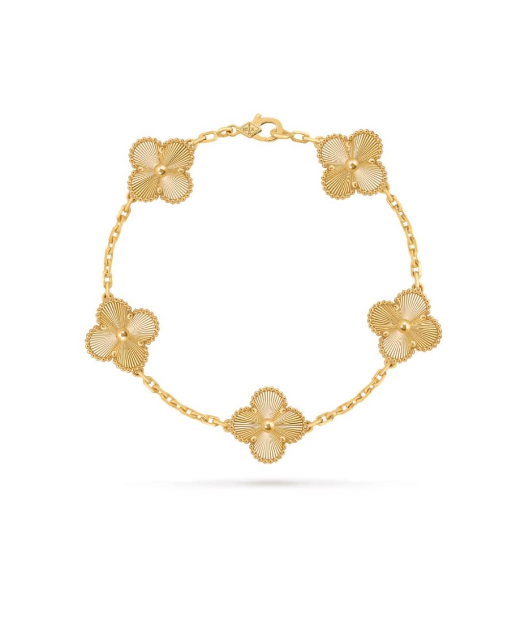VAN CLEEF & ARPELS Золотой браслет из желтого золота, фото 5