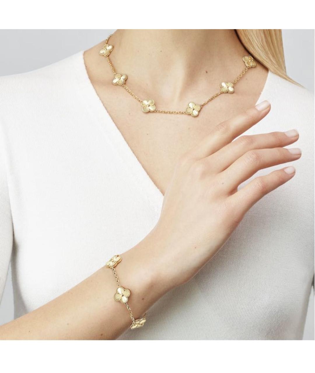 VAN CLEEF & ARPELS Золотой браслет из желтого золота, фото 2