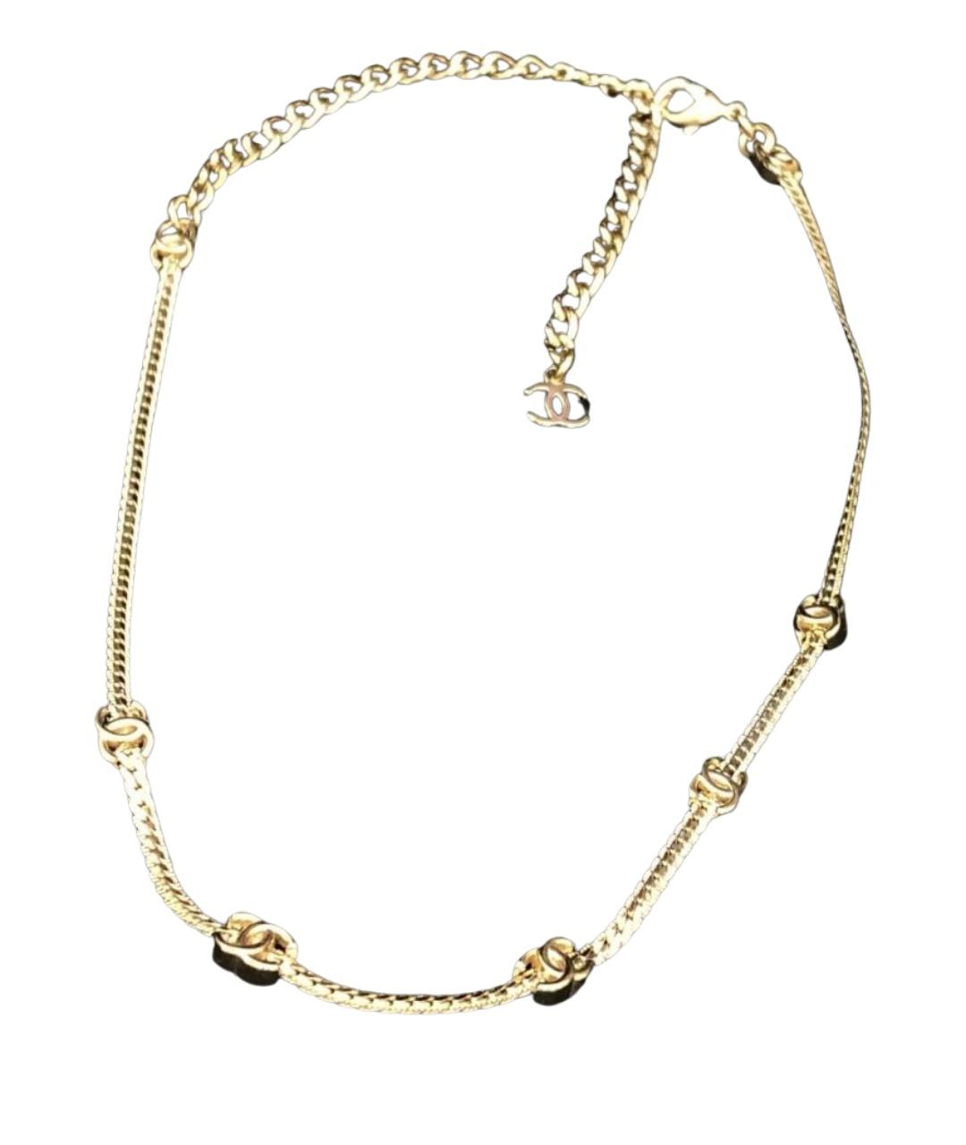 CHANEL Золотое колье, фото 1