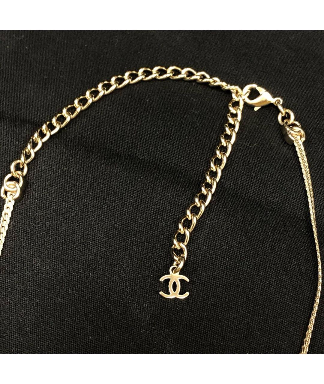 CHANEL Золотое колье, фото 3