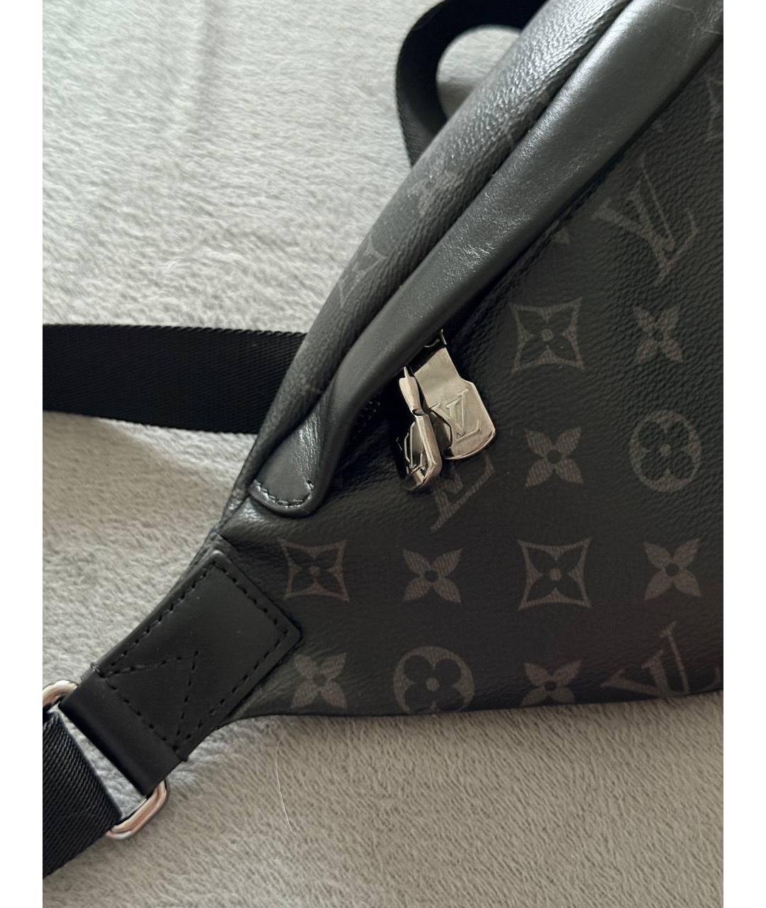 LOUIS VUITTON Черная поясная сумка, фото 3