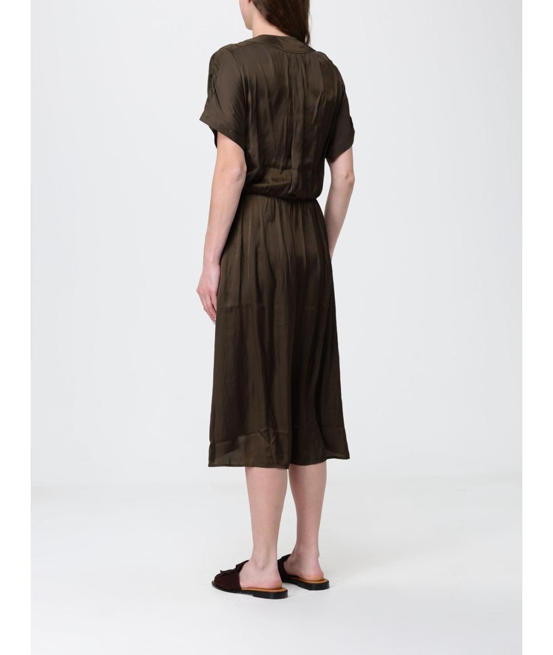 ZADIG & VOLTAIRE Хаки повседневное платье, фото 2