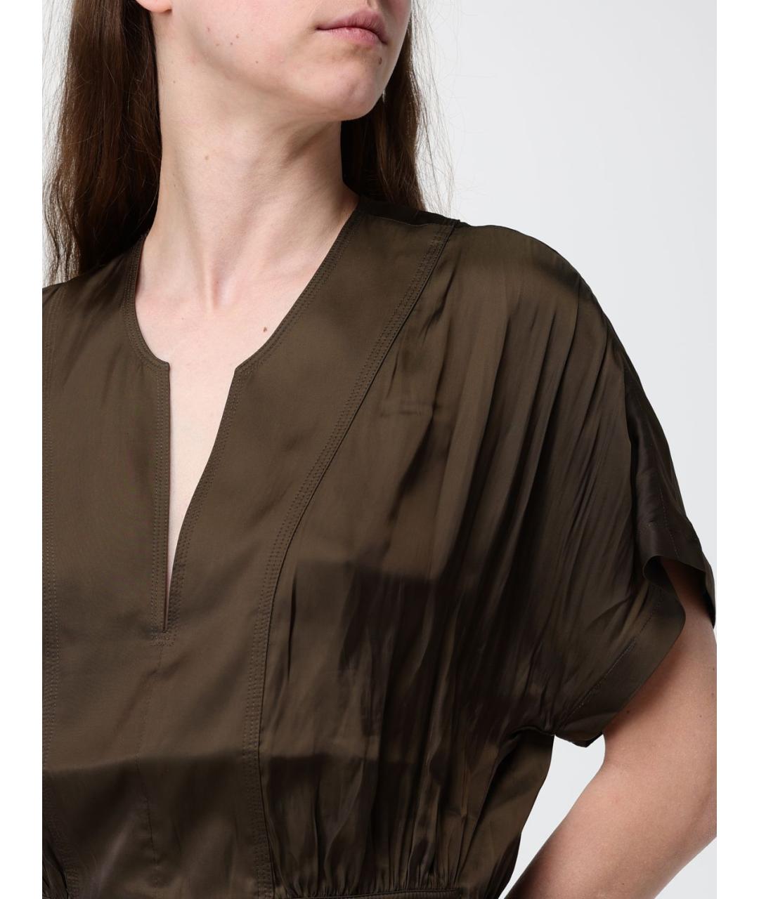 ZADIG & VOLTAIRE Хаки повседневное платье, фото 3