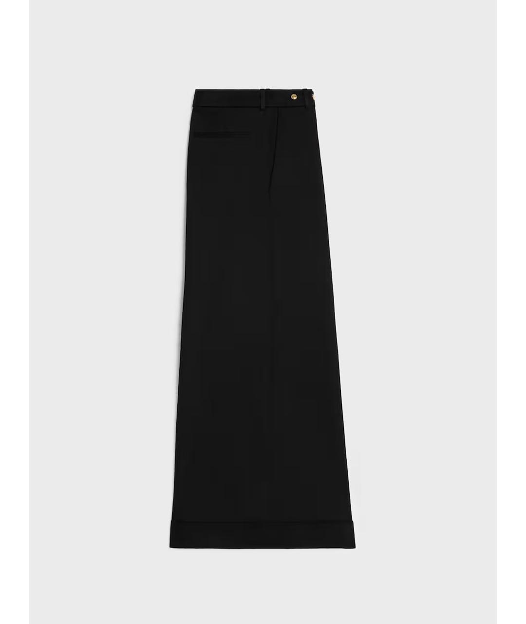CELINE Черные хлопковые кюлоты, фото 2