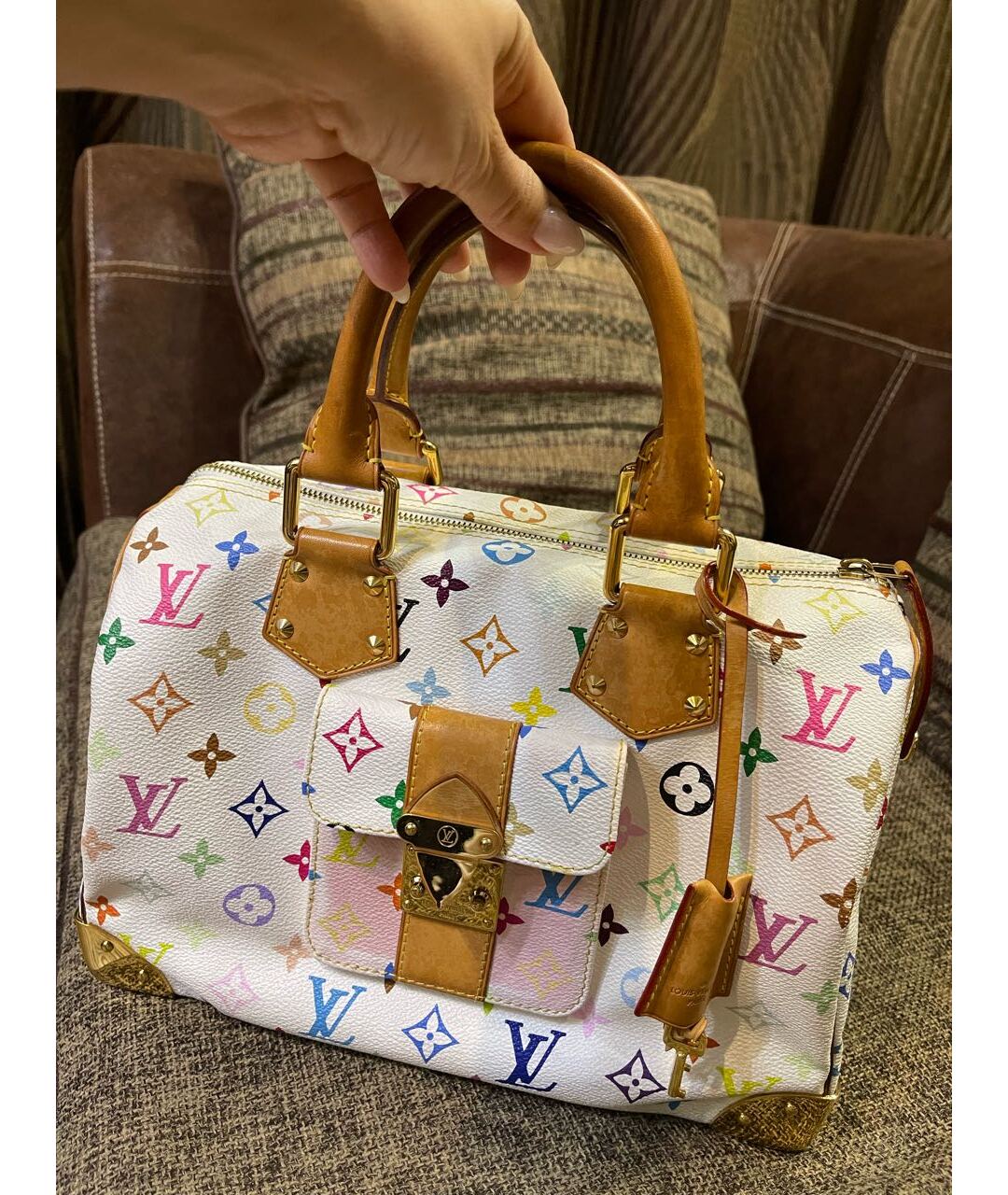 LOUIS VUITTON PRE-OWNED Мульти сумка тоут, фото 9