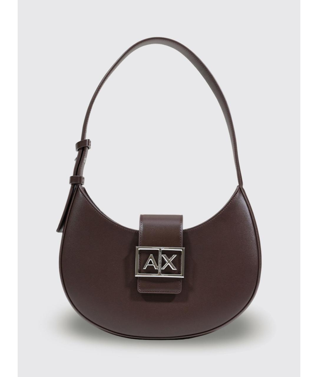 ARMANI EXCHANGE Коричневая сумка через плечо, фото 4