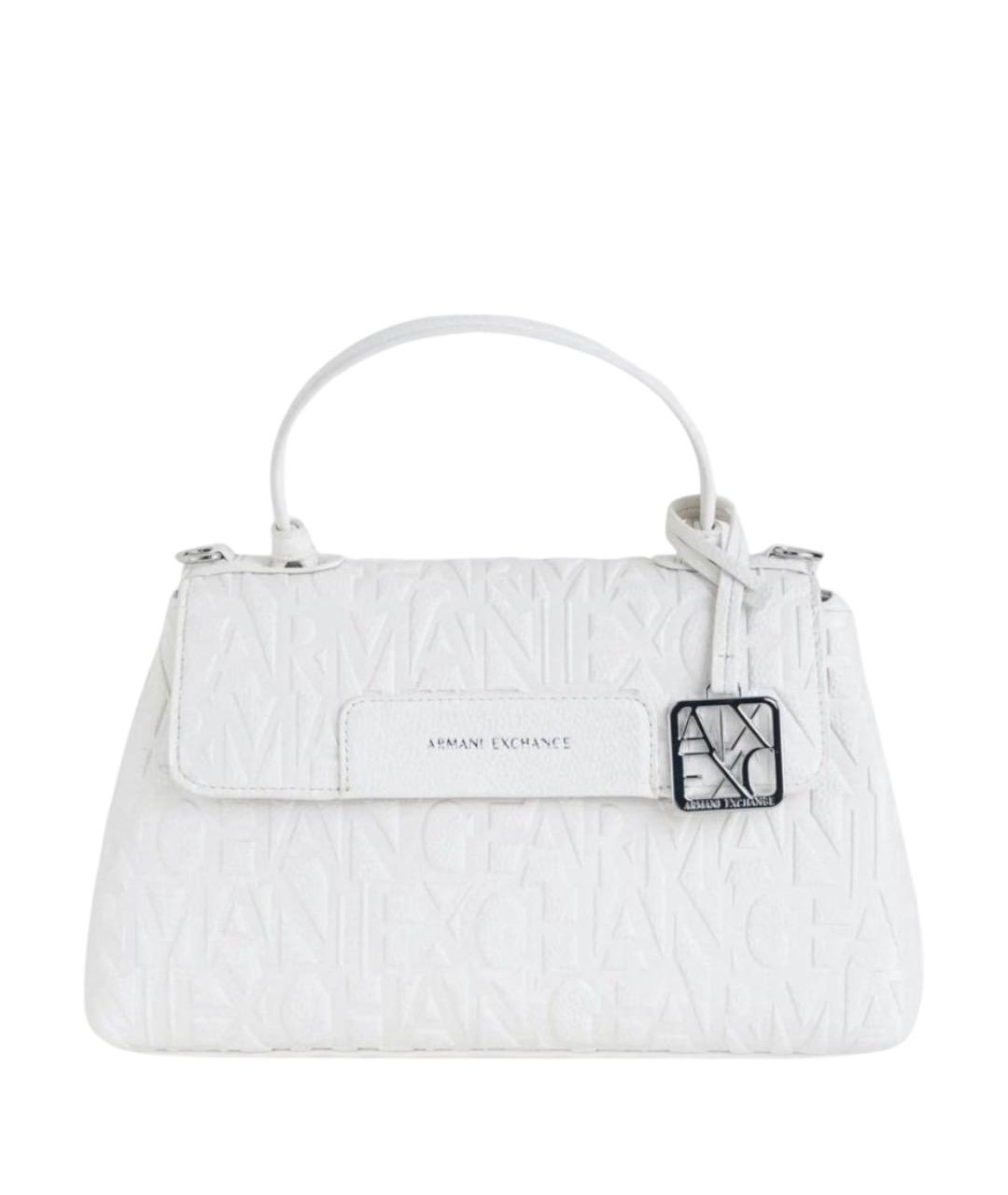 ARMANI EXCHANGE Белая сумка с короткими ручками, фото 1
