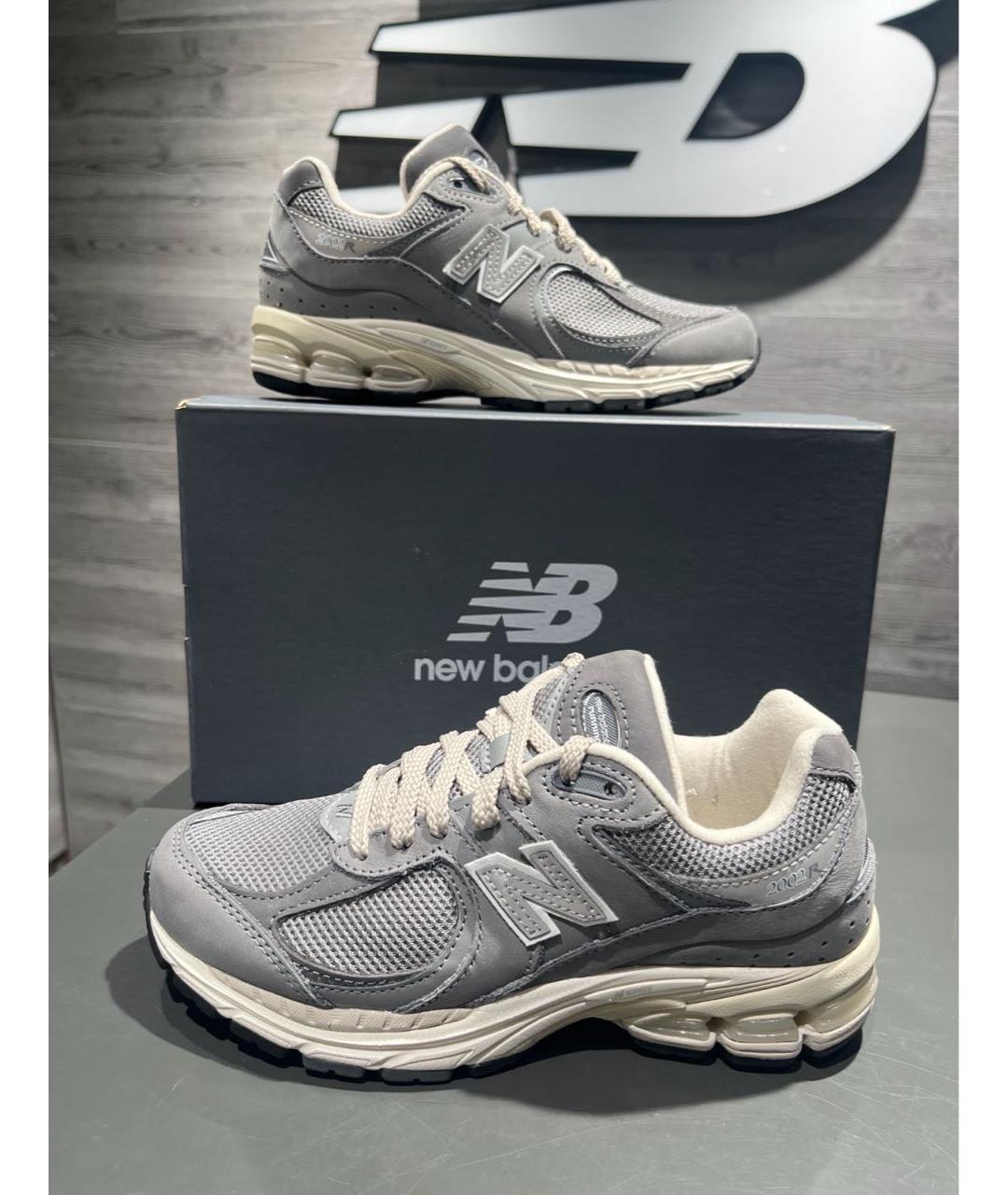 NEW BALANCE Серые низкие кроссовки / кеды, фото 2