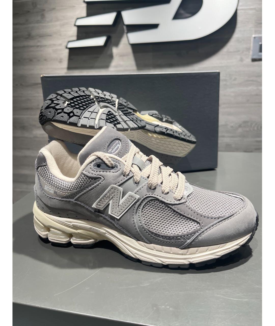 NEW BALANCE Серые низкие кроссовки / кеды, фото 3