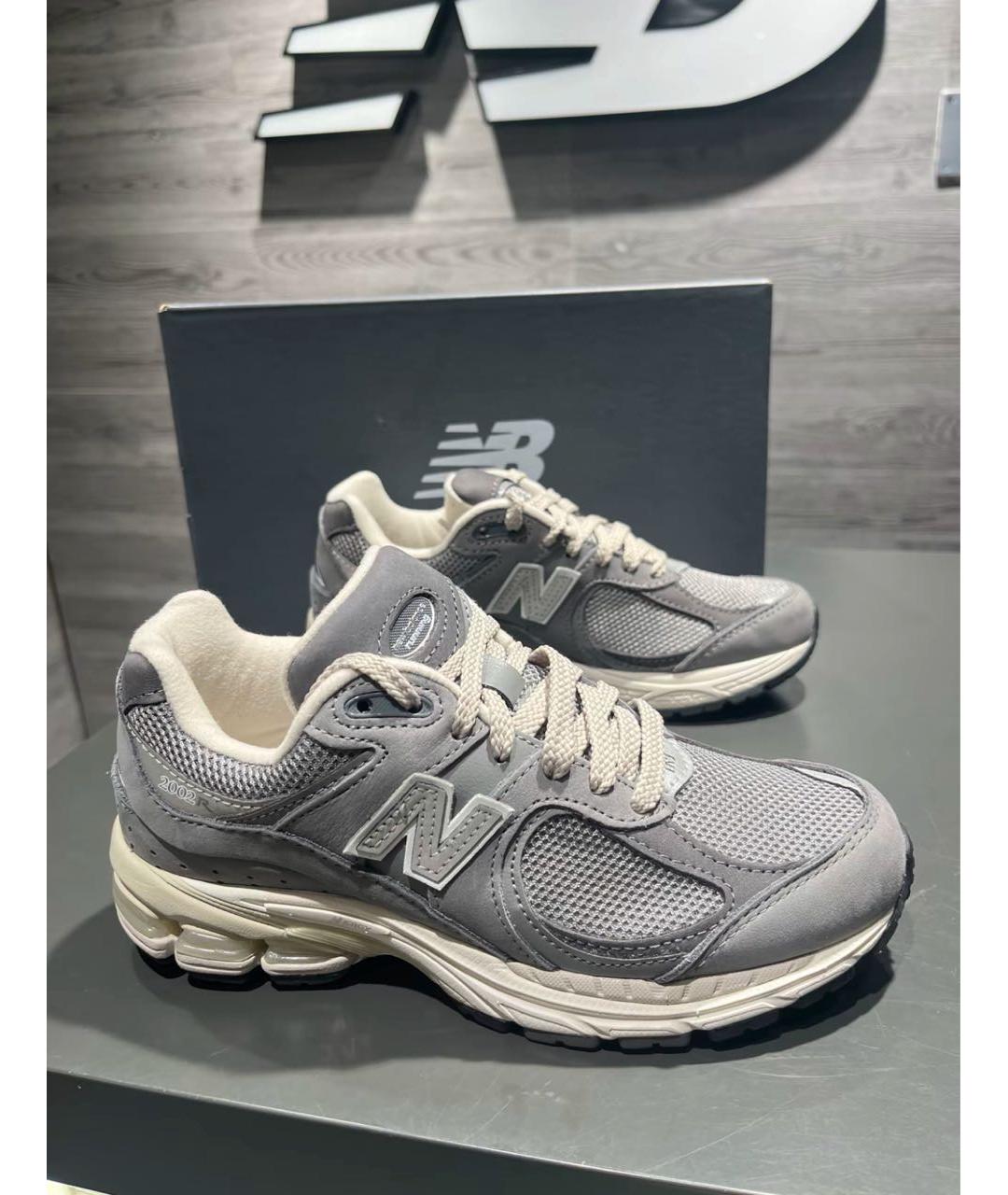 NEW BALANCE Серые низкие кроссовки / кеды, фото 5