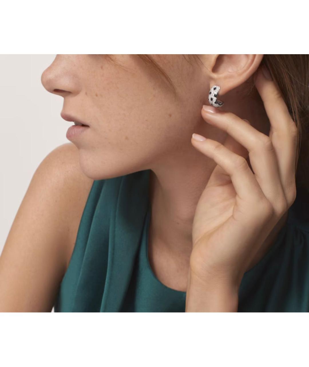 CARTIER Серебряные серьги из белого золота, фото 2