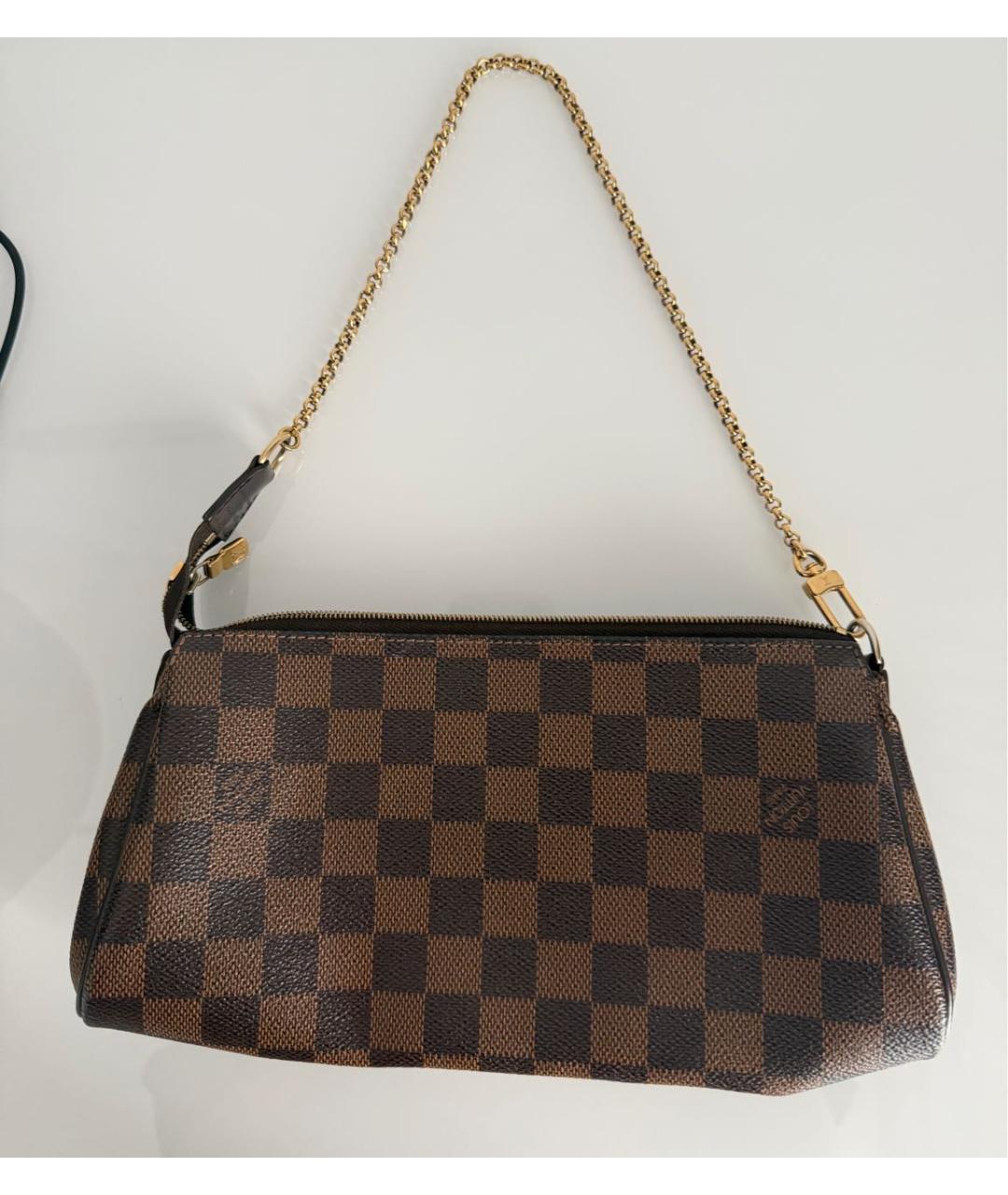 LOUIS VUITTON Коричневая сумка через плечо, фото 2