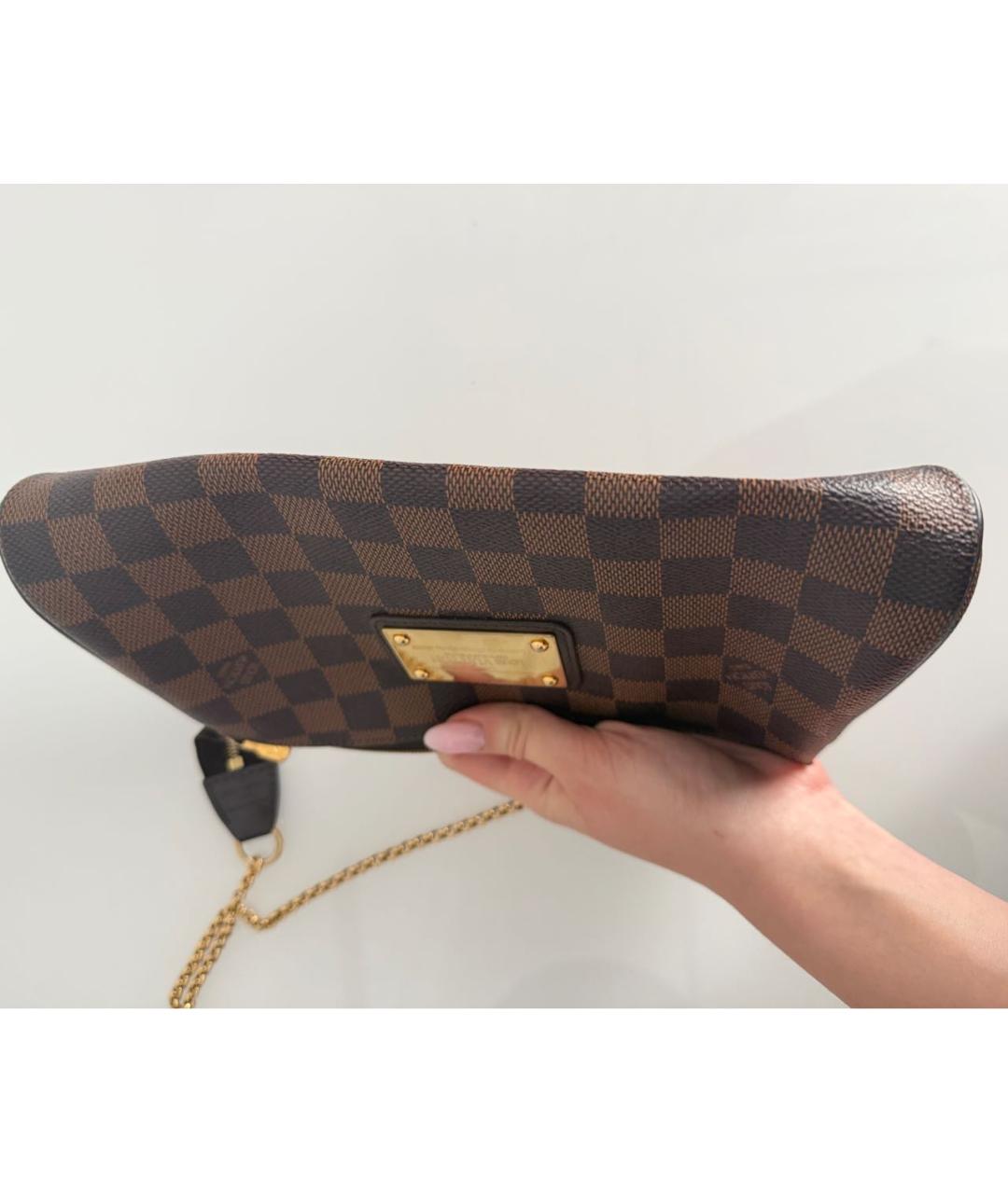 LOUIS VUITTON Коричневая сумка через плечо, фото 4