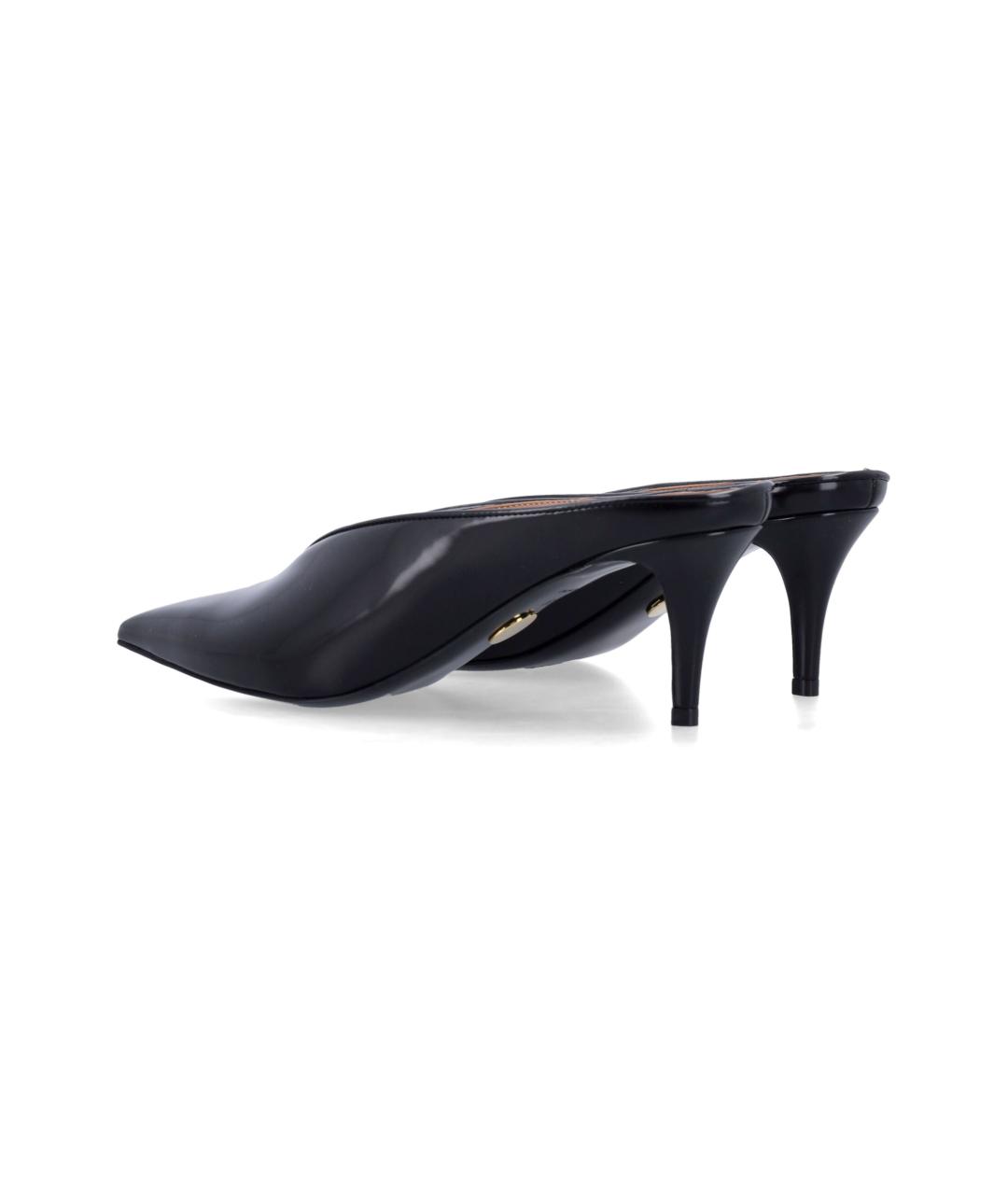 STELLA MCCARTNEY Черные синтетические мюли, фото 3