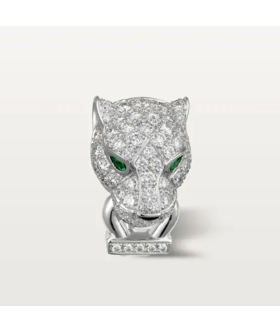 CARTIER Серебряные серьги из белого золота, фото 3
