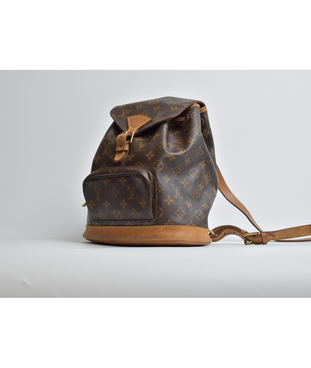 LOUIS VUITTON Коричневый рюкзак, фото 2