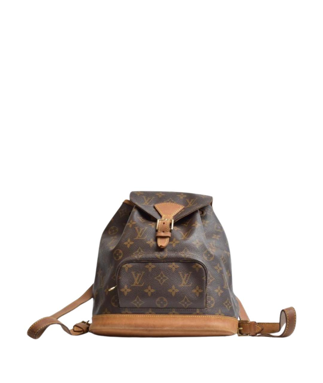 LOUIS VUITTON Коричневый рюкзак, фото 1