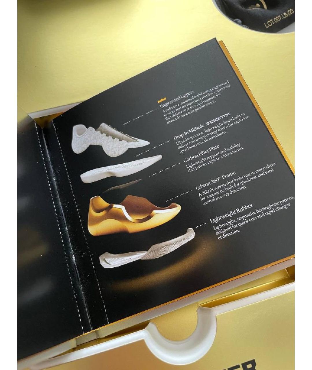 NIKE Синие текстильные низкие кроссовки / кеды, фото 7