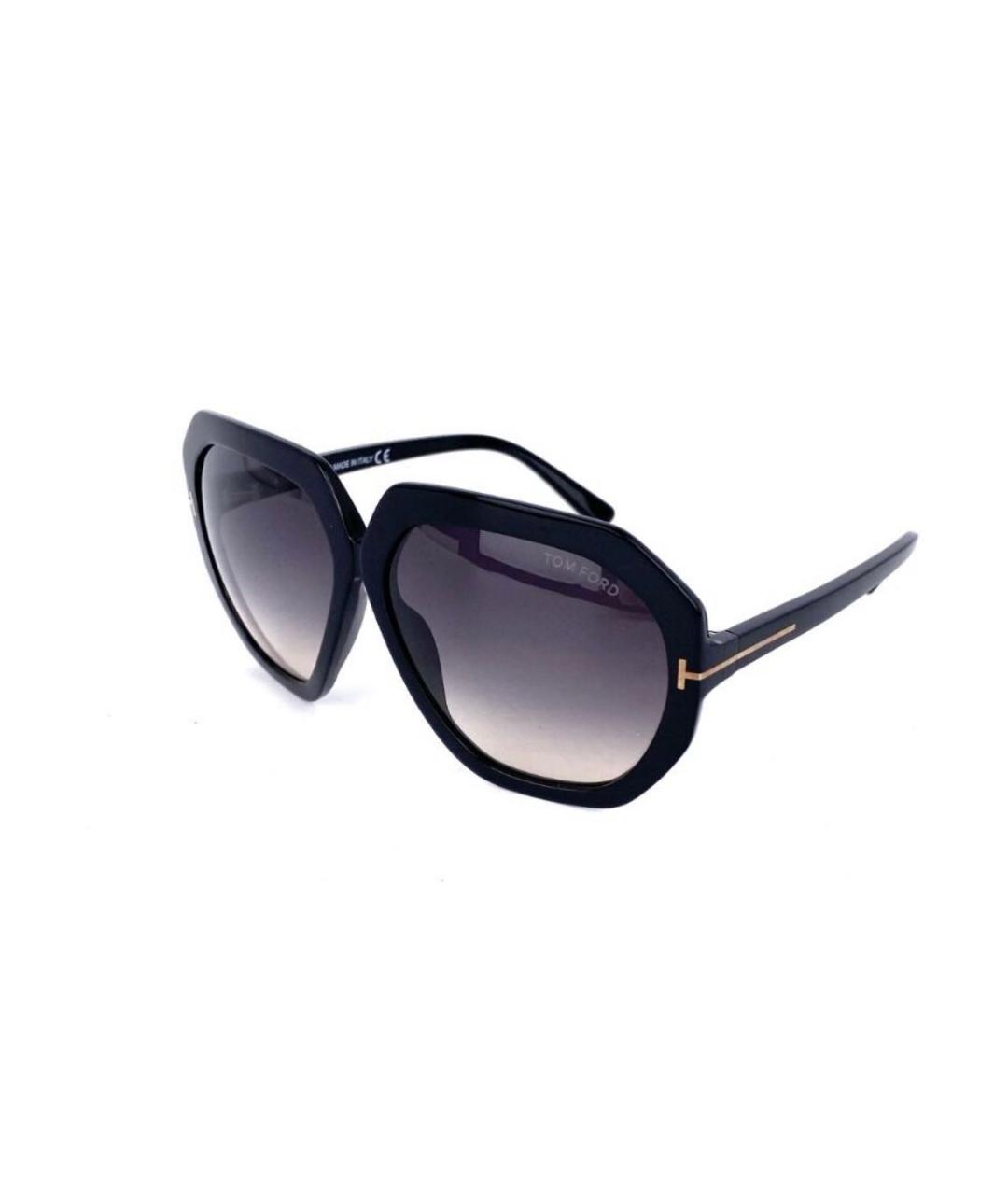 TOM FORD Черные солнцезащитные очки, фото 1