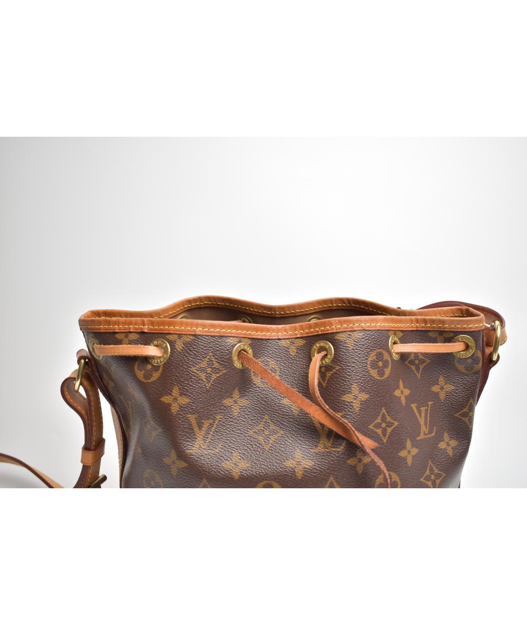 LOUIS VUITTON Коричневая сумка через плечо, фото 8