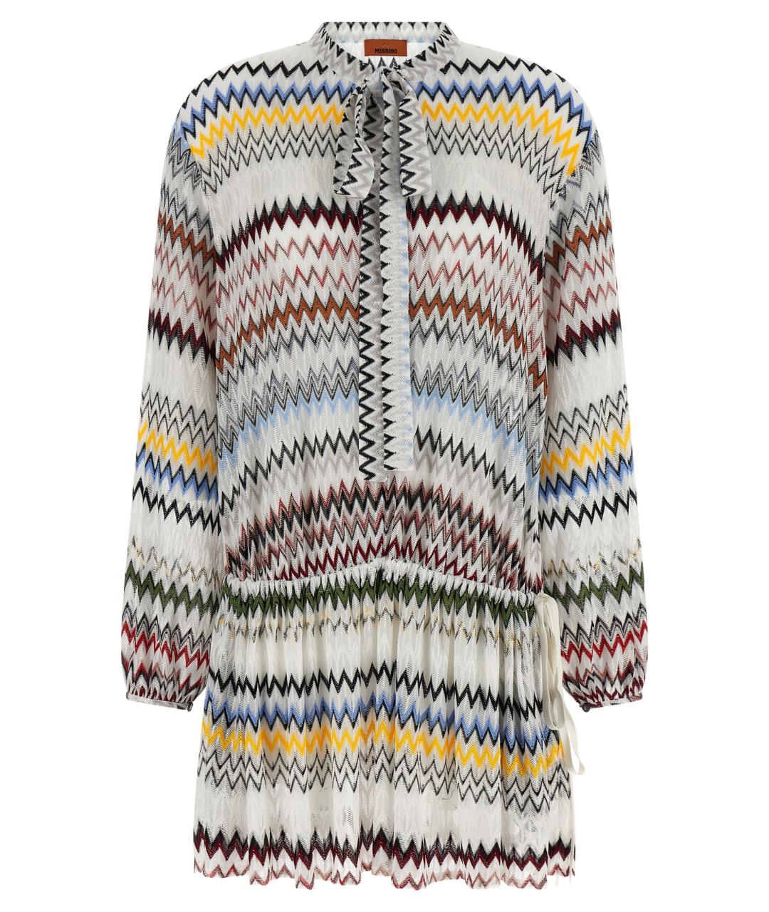 MISSONI Мульти вискозное повседневное платье, фото 1