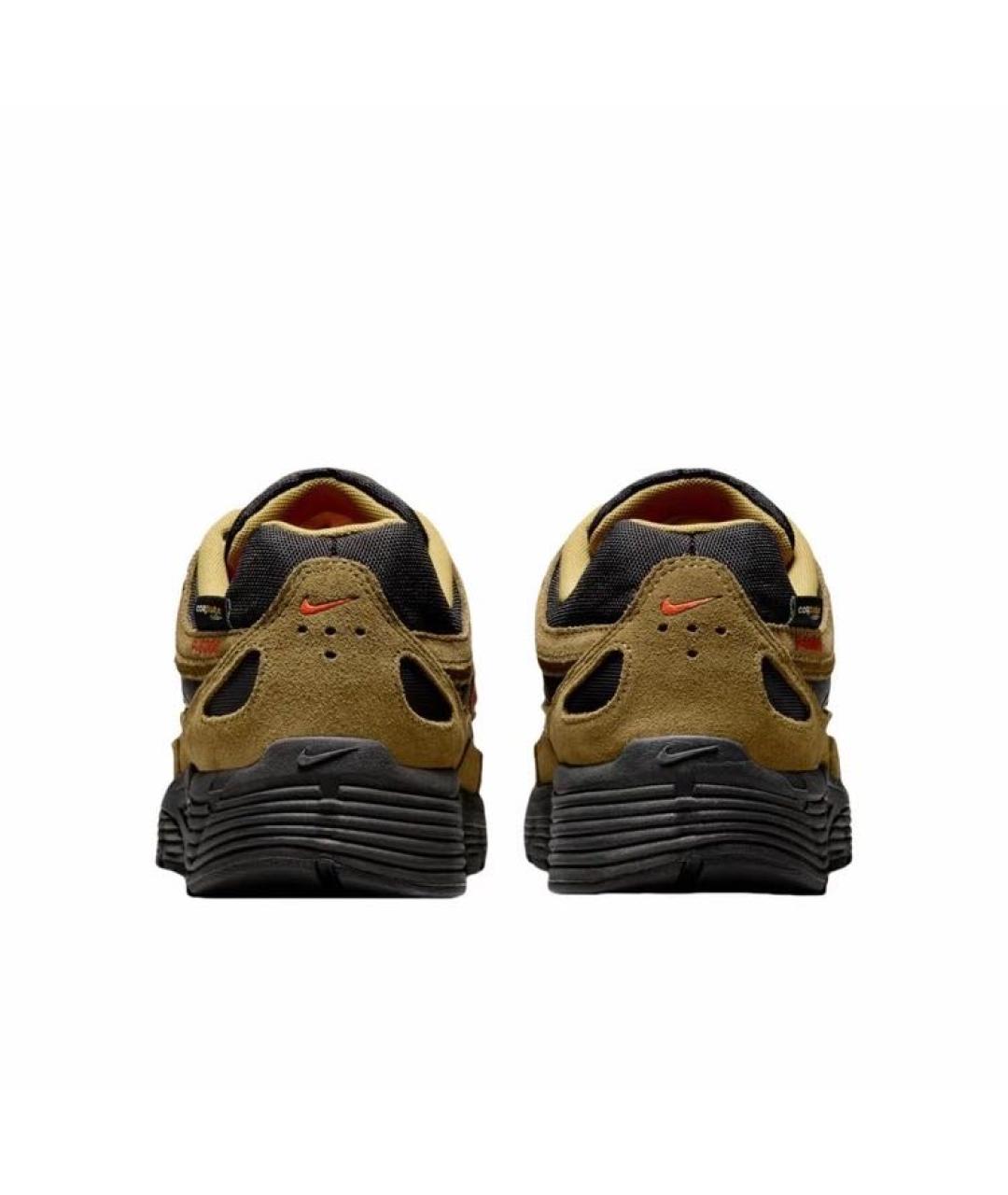 NIKE Хаки замшевые низкие кроссовки / кеды, фото 4