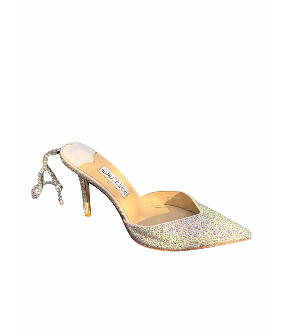 JIMMY CHOO Белые босоножки, фото 1