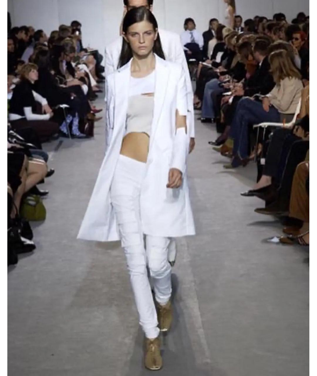 HELMUT LANG Черное хлопковое пальто, фото 8