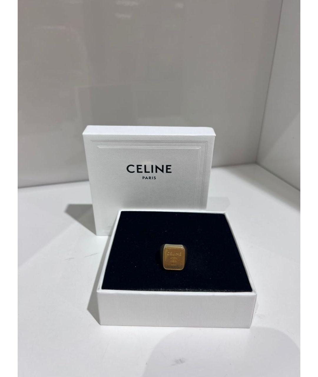 CELINE Золотое кольцо, фото 2