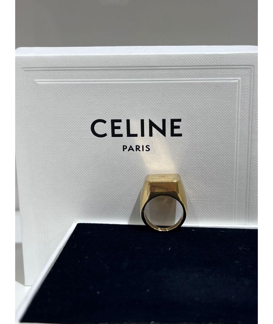 CELINE Золотое кольцо, фото 3