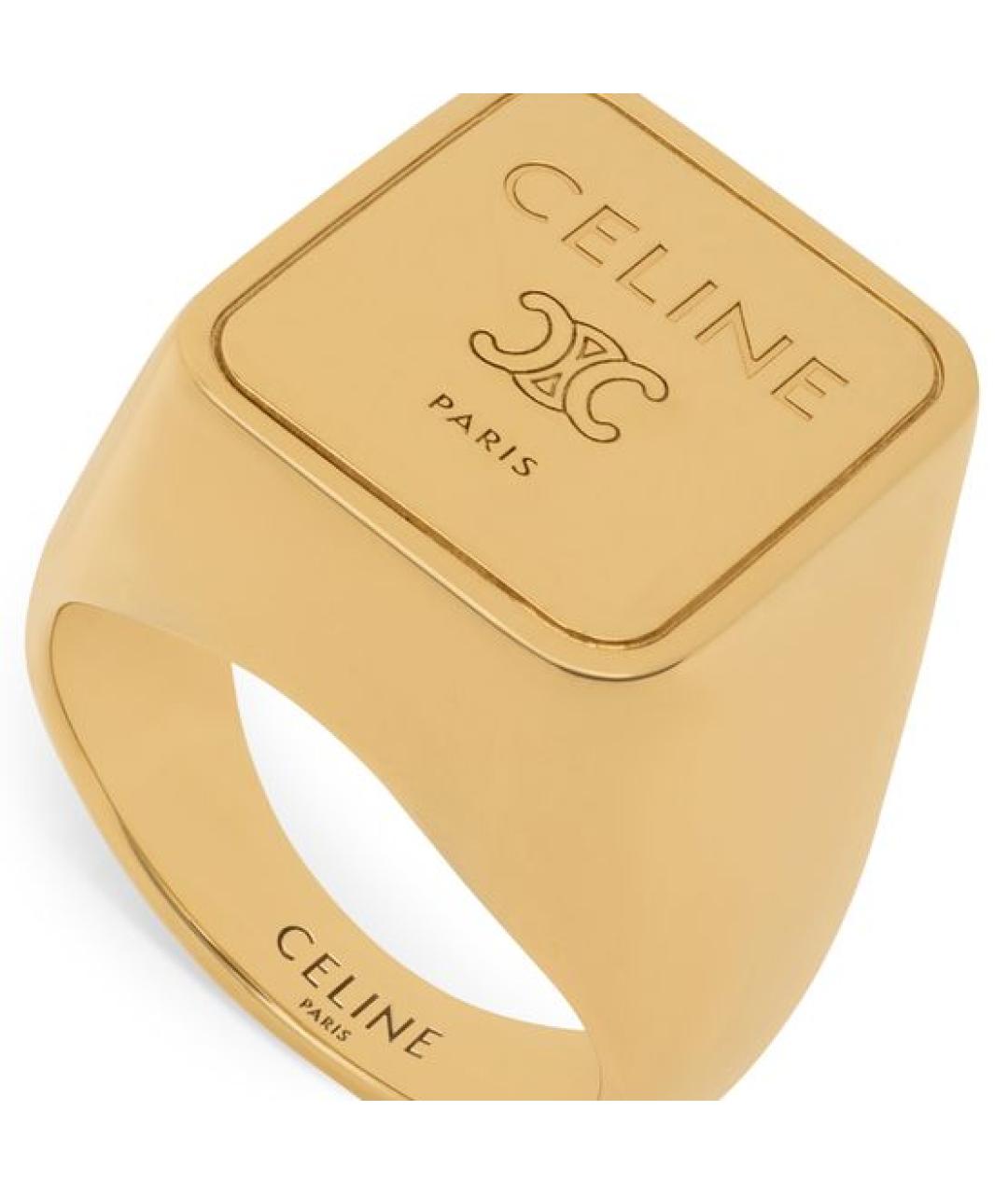 CELINE Золотое кольцо, фото 1