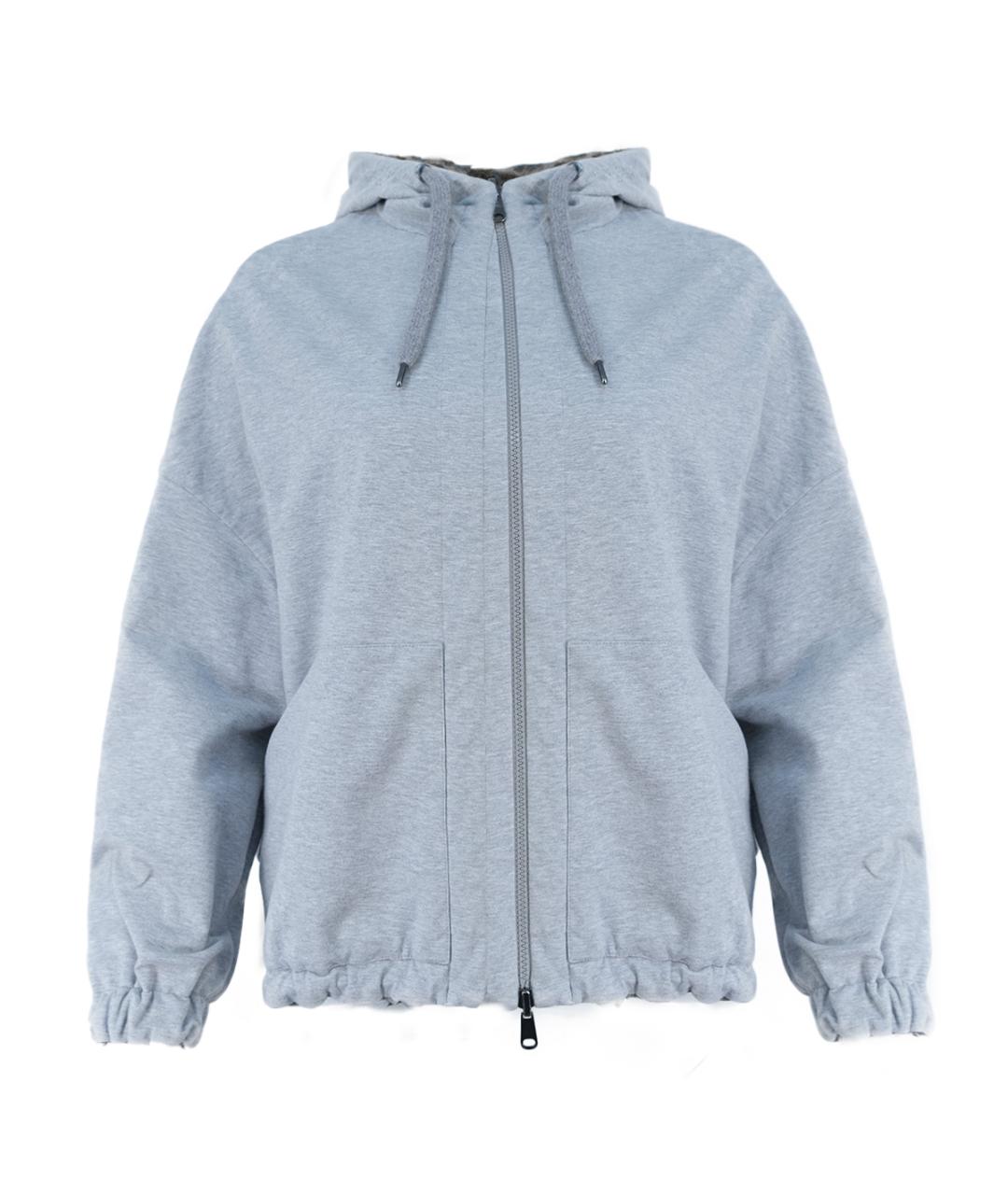 BRUNELLO CUCINELLI Серый хлопковый спортивные костюмы, фото 2