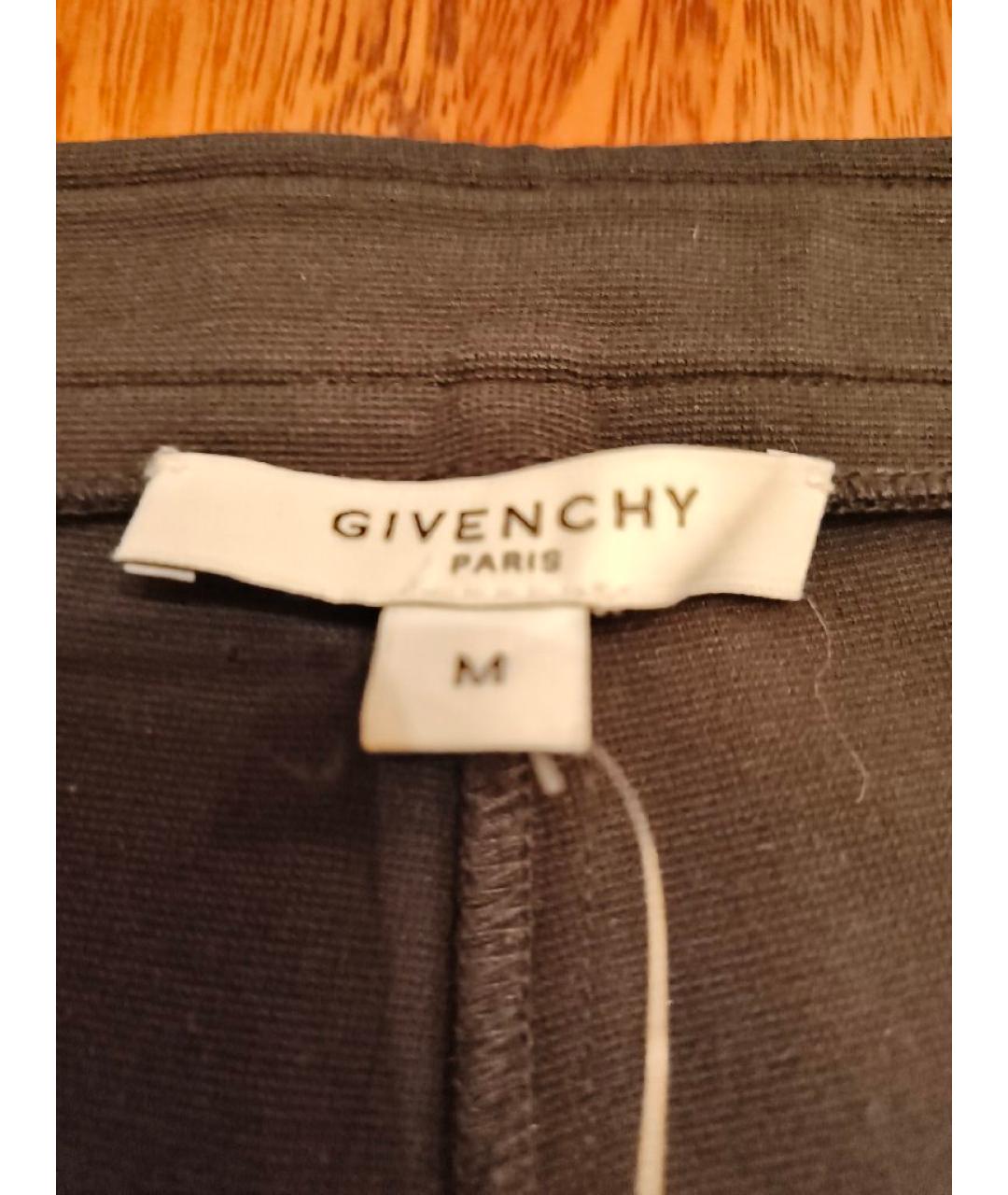 GIVENCHY Коричневые вискозные леггинсы и велосипедки, фото 5