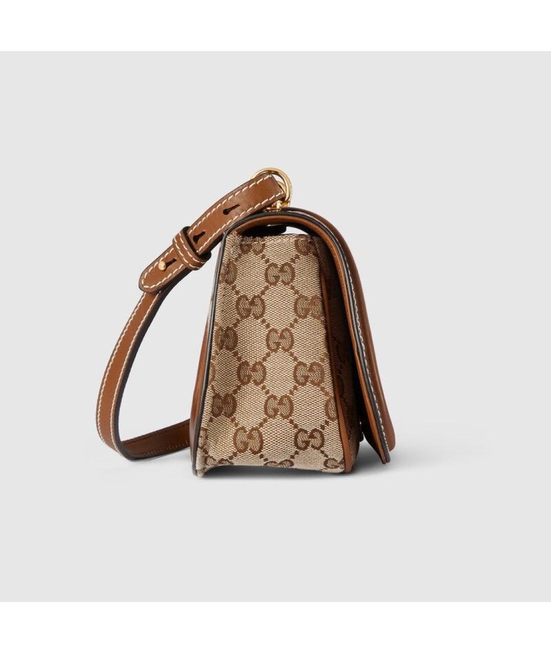 GUCCI Коричневая сумка через плечо, фото 4