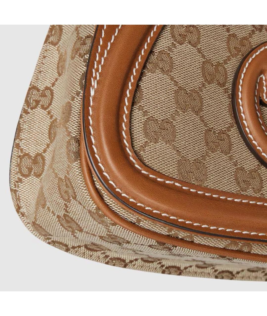 GUCCI Коричневая сумка через плечо, фото 5