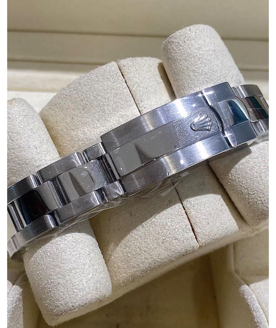 ROLEX Серебряные металлические часы, фото 4