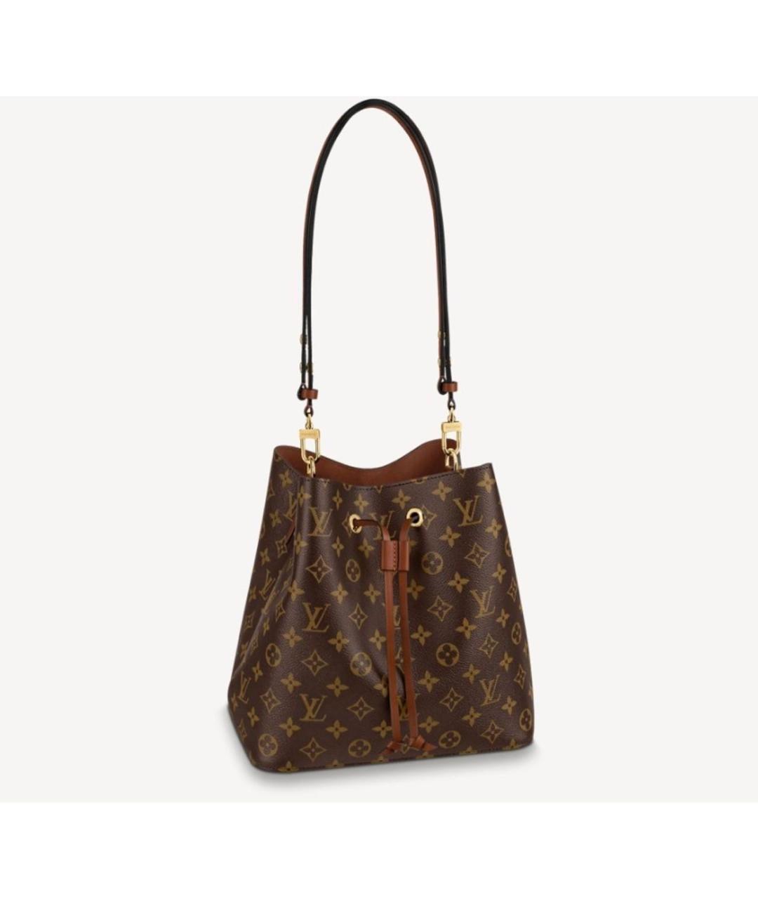 LOUIS VUITTON Коричневая сумка через плечо, фото 6