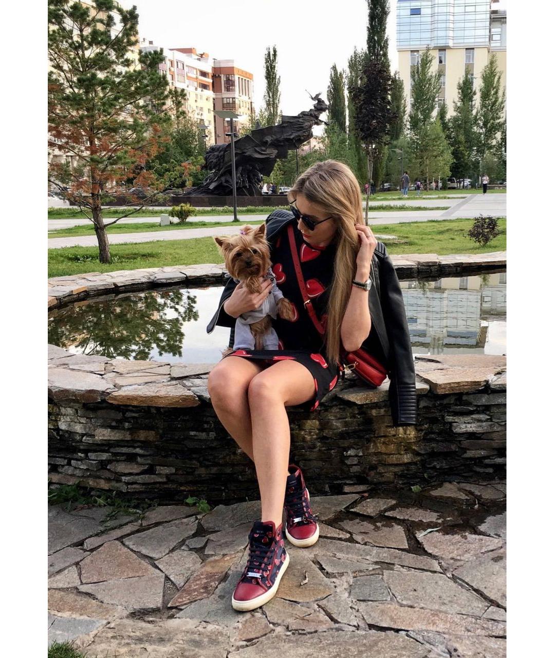 GUCCI Мульти кожаные кеды, фото 7