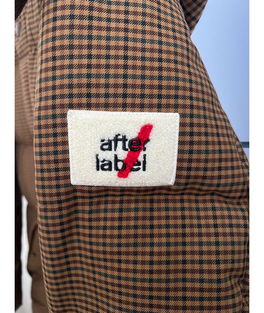 AFTER LABEL Коричневый пуховик, фото 8